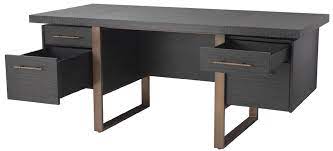 Finally all pictures we have been displayed in this site will inspire you all. Casa Padrino Luxus Schreibtisch Anthrazitgrau Bronzefarben 180 X 80 X H 76 Cm Eleganter Massivholz Schreibtisch Mit 4 Schubladen Luxus Buro Mobel
