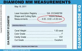 mm to carat weight conversion jewelry secrets