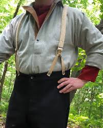 1861 Knitted Suspenders (Braces)