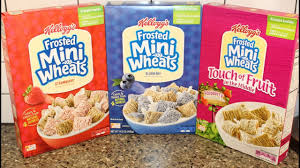 Check spelling or type a new query. Kellogg S Frosted Mini Wheats Cereal Strawberry Blueberry Touch Of Fruit Raspberry Review Youtube