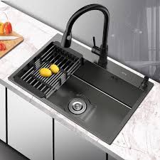 Selain kemudahan dalam perawatan kitchen sink dengan. Sinki Mangkuk Dapur 304 Stainless Steel Nano Kitchen Sink Bowl Basin Sink Kualiti Shopee Malaysia