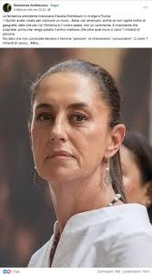 L'inesistente dichiarazione della presidente messicana Claudia Sheinbaum  contro Donald Trump