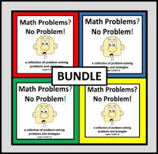 Math Problems No Problem Grade 5 8 Bundle Math Middle School Resources Math School