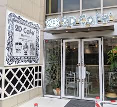 Cafe In Tokyo Was Designed To Look Like The 2d Pages Of A Coloring Book 12 Tomatoes Cafe Interior Design Cafe Decor Cafe Design