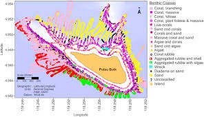 mapping of tropical marine benthic habitat hydroacoustic