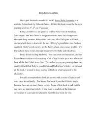 Writing a critique paper is not easy. Book Review Example Review Essay Essay Examples Writing A Book Review