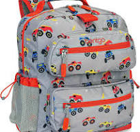Bentgo® Mochila para niños - Mochila ligera y duradera de 14 pulgadas,  Camiones, Moderno