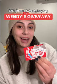 Wendy's Giveaway: Win $25 Gift Card & Frosty Key Tag!