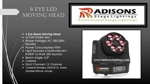 Moving Head Lights 6 Eye Led Moving Head Manufacturer From