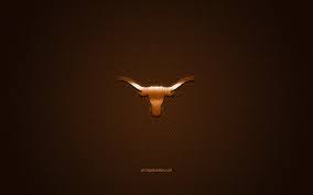 The texas longhorns football program is the intercollegiate team representing the university of texas at austin in the sport of american foo. Texas Longhorns Logo American Football Club Ncaa Orange Logo Orange Carbon Fiber Background Hd Wallpaper Peakpx