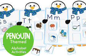 I've got everything you need to teach your child the alphabet and letter sounds with some super interactive alphabet activities. Penguin Alphabet Activities Make Take Teach
