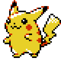 Pokemon pixel gif first youtube video ideas pixel art background phone wallpaper for men gifs 8bit art cute games aesthetic gif. Pikachu 6 Gif 200 200 Pixel Art Pixel Animation Pokemon Gif