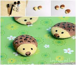 Summer means venturing elsewhere and discovering the perfect rock to showcase your with winter rock painting, paint your snowman. Hedgehog Painted Rocks Rock Crafts For Kids Easy Peasy And Fun