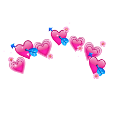 Crown Pink Heart Emoji Tumblr Flower Pink Heart Emoji Heart Emoji Emoji Flower