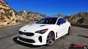 We Are Now Driving The Kiamotorsusa Stinger Snow White Pearl Gt2 With The 3 3 Twin Turbo Engine Kia Stinger Kia Kia Ceed
