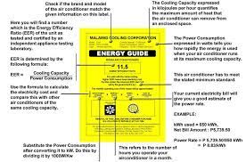 How important is an energy guide label? Lighting And Appliance Labelling Standard Department Of Energy Philippines