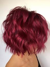 Black And Red Ombre Hair Short 