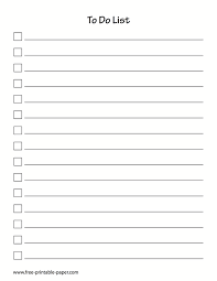 printable to do checklist to do list template free printable paper