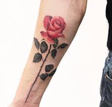 Rose tattoos with quotes on arm quotesgram. 120 Meaningful Rose Tattoo Designs Cuded
