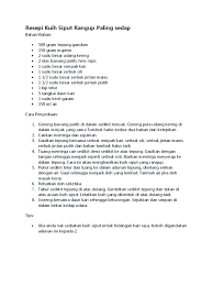 Ambil sedikit adunan dan lenyekkan di atas acuan kuih siput. Resepi Kuih Siput Paling Sedap Gila