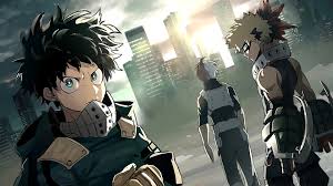 If you wanna stop this, then stand up! My Hero Academia Izuku Midoriya Katsuki Bakugo Shoto Todoroki 4k 6709