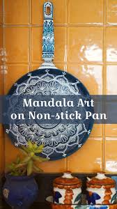 Mandala Art Recycling Non Stick Pan Indian Diy Diy And Crafts Mandala Art