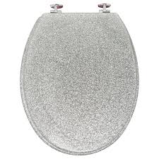 Rating 4.800121 out of 5 Croydex Silver Bling Toilet Seat Bathroom Asda Direct Silver Bling Toilet Seat Modern Glam Decor