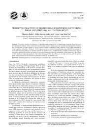 How are standards of practice and professional accountability related? Pdf Marketing Practices Of Professional Engineering Consulting Firms Implement Or Not To Implement