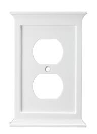 Both the fitting that mounts to the box and the fitting that is mounted to the wallplate, we supply. Wood Wall Plates At Lowes Com