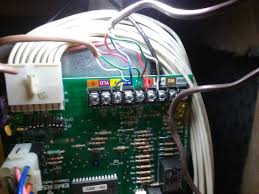 Based on your furnace board, you do not have 2 stage heat/cool or you would have y2 and w2 terminals. How Should The Thermostat Wires Be Connected To My Furnace Home Improvement Stack Exchange