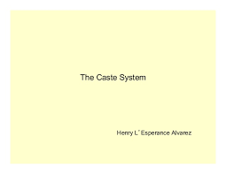 Spanish Casta System