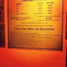 Get Your Chow On But Follow The Rules At Chow Time Memphistravel Com