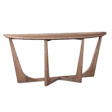 Greensen console table solid sheesham wood half roun. Console Sofa And Entryway Tables Joss Main