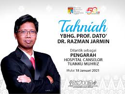 Universiti sains malaysia hospital (husm); Ukm Malaysia Sur Twitter Tahniah Ybhg Prof Dato Dr Razman Jarmin Di Atas Pelantikan Sebagai Pengarah Hospital Canselor Tuanku Muhriz Tahniahukm Hctm Ukm Ukmsharing Https T Co Vnunicivup