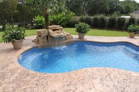 Dolphin Pools Monroe Frenchmans Bend Saltwater Viking Trilogy Royal Fiberglass Pool Backyard Pool Swimming Pool Waterfall Swimming Pools