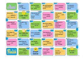 Esl activities for advanced students: Prepositions Board Game Easy And Advanced Versions English Esl Worksheets For Distance Learning And Physical Classrooms