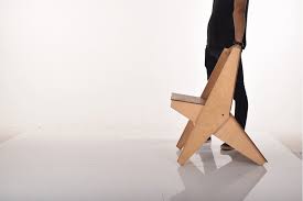 Hanlee natural stained folding wood adirondack chair. This Folding Lawn Chair Transforms Into An Instant Coffee Table Yanko Design