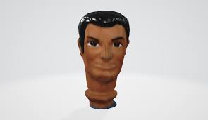 Mego Head of the (Mego Planet of the Apes Thomas Dodge Museum Head 3D  Printed For)