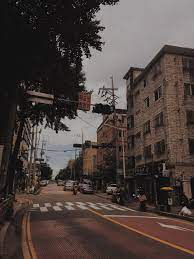 Seoul Korea Aestethic Street City Pemandangan Fotografi Perjalanan Fotografi Alam