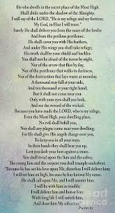 From your presence let my vindication come! Psalm 91 Mixed Media By Beverly Guilliams