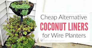 Plant a beautiful flowering hanging basket that looks like a professional designed it but for a fraction of working with hanging baskets. A Cheap Alternative To Coconut Liners For Hanging Baskets Planters
