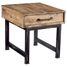 Industrial End Table By Magnolia Home By Joanna Gaines At Conlin S Furniture Magnolia Homes Sectional Sofas Living Room Magnolia Home Furnishings