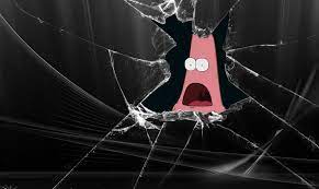 If that device/phone has more than a cracked screen, then post it. Spongebob Squarepants Patrick Star Illustration Humor Patrick Broken Screen 1080p Wallpaper Hdwallp Broken Screen Wallpaper Broken Screen Screen Wallpaper