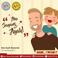 Usai deklarasi ini, setiap tanggal 12 november ditetapkan sebagai hari ayah nasional. Bsi On Twitter Hari Ini Juga Diperingati Sebagai Hari Ayah Nasional Lho Sobat Bsi Selamat Hari Ayah Kuliahbsiaja Hariayah Hariayahnasional Https T Co 89bptnums6