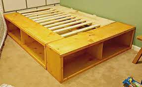 Diy Full Size Bed Frame With Storage Diy Full Size Bed Frame Full Bed Frame Diy Bed Frame With Storage
