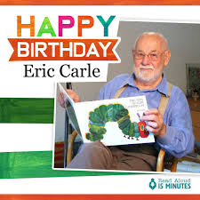 I would stream a video while the kids had a snack after recess. Readaloud Org On Twitter Eric Carle Is The Author And Illustrator Of More Than 70 Children S Books Including The Beloved Classic The Very Hungry Caterpillar Https T Co Xlckelggnb