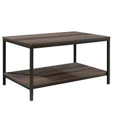 10 best sauder coffee tables of may 2021. Sauder North Avenue Engineered Wood And Metal Coffee Table In Smoked Oak 423025
