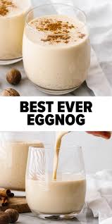 Best Homemade Eggnog Recipe Homemade Eggnog Eggnog Recipe Homemade Best Eggnog Recipe