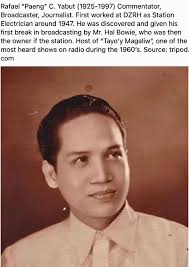 Some of you may remember si “Ka Paeng” Yabut.