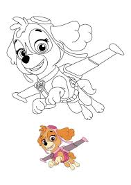 Select from 35970 printable crafts of cartoons, nature, animals, bible and many more. Paw Patrol Skye Coloring Pages Paw Patrol Coloring Paw Patrol Coloring Pages Skye Paw Patrol